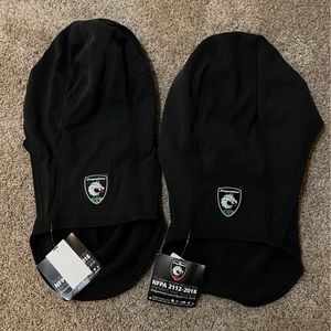 Dragonwear cold warrior balaclava in black-Set of 2